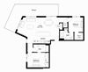 Rialto Apartments Penthouse 3 Floor Plan